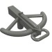 2570 - Dark Bluish Gray - Weapon Crossbow and Bolt