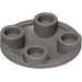 2654 - Dark Bluish Gray - Plate Round 2 x 2 with Rounded Bottom [Boat Stud]