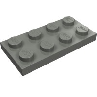 3020 - Plate 2 x 4 - Dark Bluish Gray