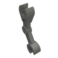 30377 - Arm Mechanical with 2 Clips [Battle Droid] - Dark Bluish Gray