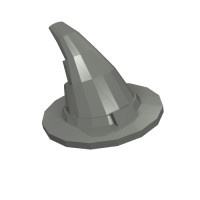 6131 - Hat, Wizard - Dark Bluish Gray