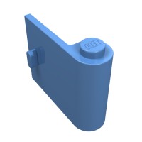 3188 - Door 1 x 3 x 2 Right - Medium Blue