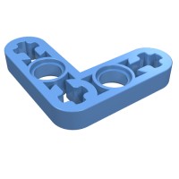 32056 - Technic Beam 3 x 3 L-Shape Thin - Medium Blue