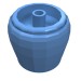 33008 - Medium Blue - Belville / Scala, Equipment Flower Pot