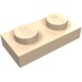 3023 - Plate 1 x 2 - Light Nougat