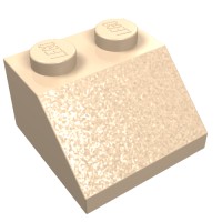 3039 - Slope 45Â° 2 x 2 - Light Nougat