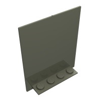30102 - Door 2 x 5 x 5 Swivel, Flat Base - Dark Gray