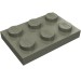 3021 - Plate 2 x 3 - Dark Gray