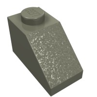 3040b - Slope 45Â° 2 x 1 with Bottom Pin - Dark Gray