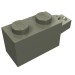 30541 - Dark Gray - Hinge Brick 1 x 2 Locking with 1 Finger Horizontal End