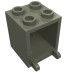 4345b - Dark Gray - Box 2 x 2 x 2 [Hollow Studs]