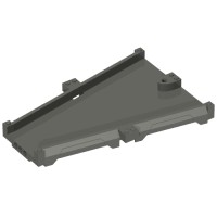 44773 - Track System, Y-shaped Track 24 x 16 x 2 - Dark Gray