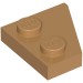 24299 - Wedge Plate 2 x 2 Left - Medium Nougat