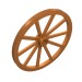 33212 - Medium Nougat - Wheel Wagon Giant (56mm D., 7 studs Dia.)