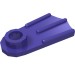 10190 - Minifig Footwear Flipper [Thick] - Dark Purple