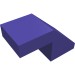 28192 - Dark Purple - Slope 45Â° 2 x 1 with 2/3 Inverted Cutout and no stud