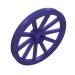 33211 - Dark Purple - Wheel Wagon Huge (43mm D.)